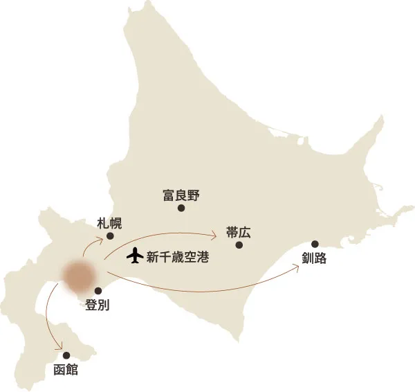 北海道地図