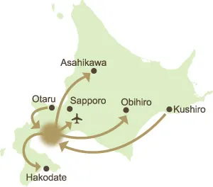 Hokkaido Map